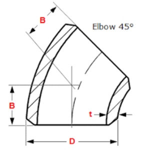 GBW Elbow 45 290x300