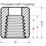 Threaded Coupling2 G 150x150